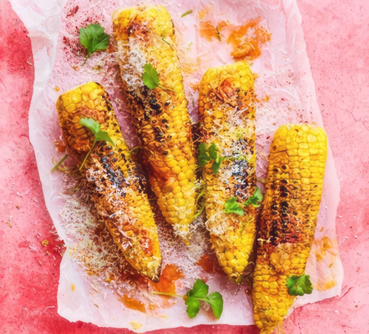 Kukuřice s uzenou paprikou a limetkovým máslem